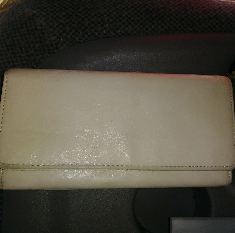 White wallet